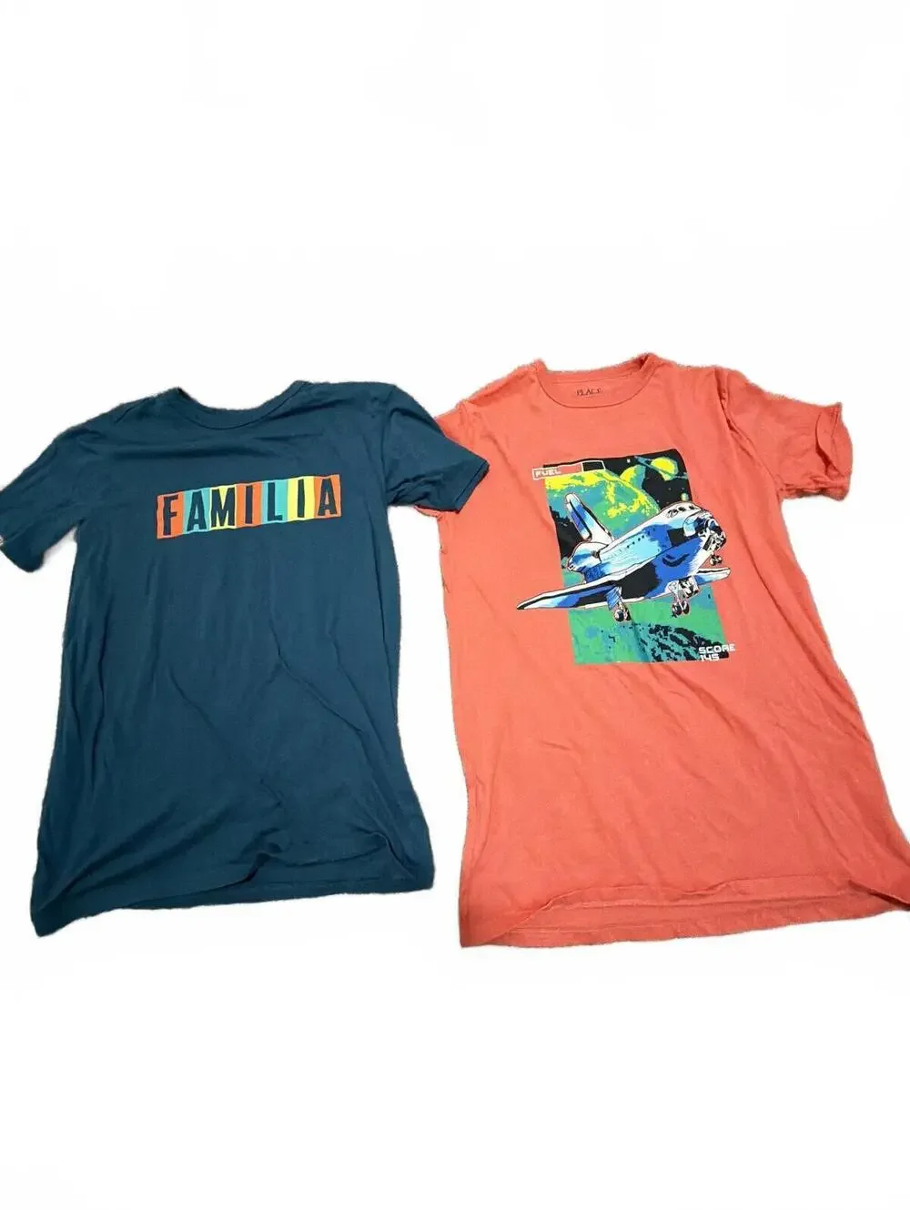 Children's Place Boys Kids T-Shirts Multi Color XXL Lot of 2